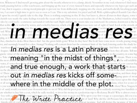 in medias res examples.